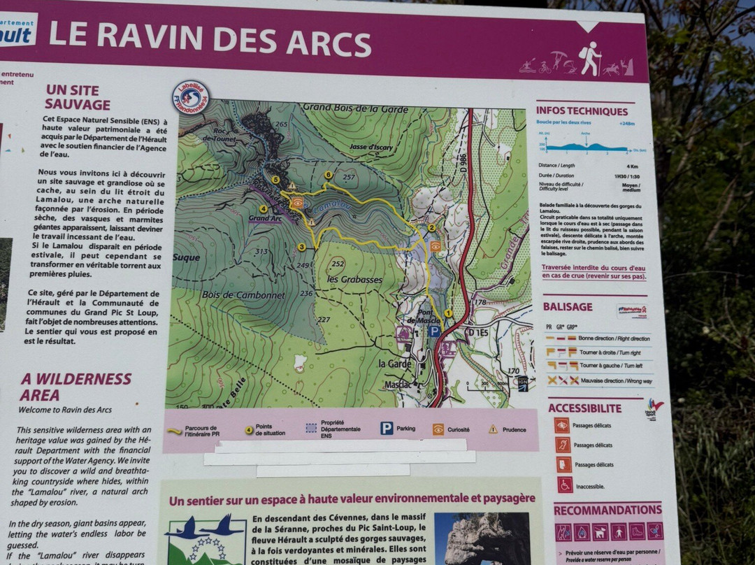 Le Ravin des Arcs景点图片