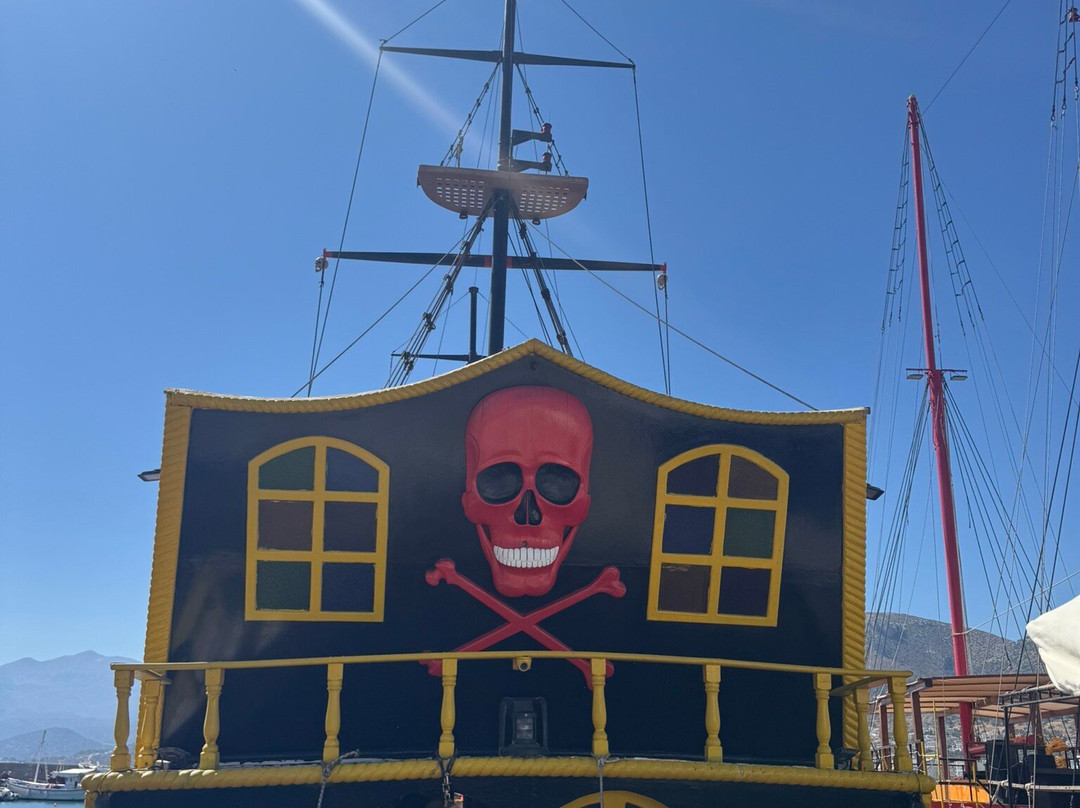 Black Rose Pirate Boat-赫索尼索斯必去景点