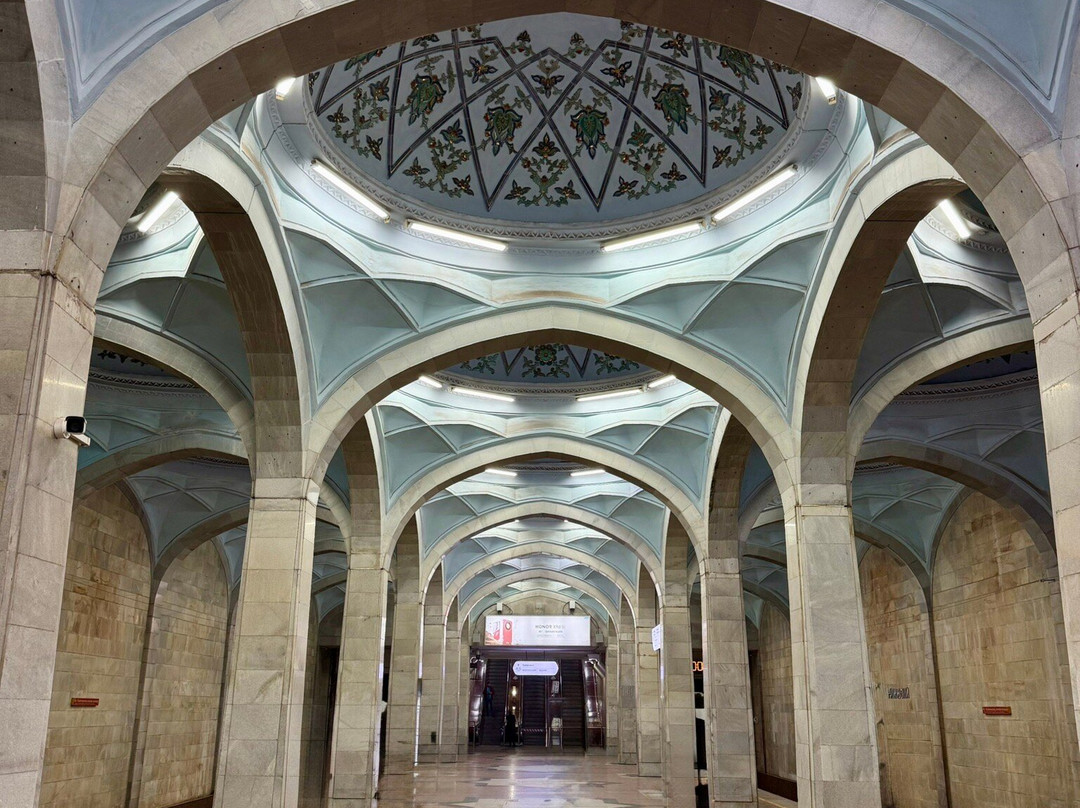 Tashkent Metro-塔什干必去景点