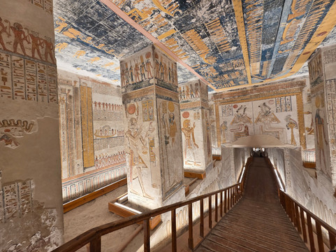 Tomb of Ramses VI-卢克索必去景点