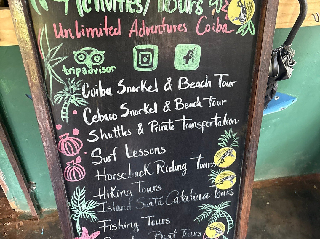 Unlimited Adventures Coiba-Santa Catalina必去景点