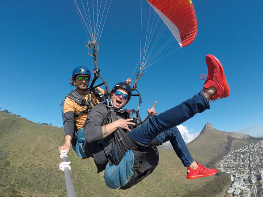 Cape Hope Paragliding-开普敦中心区必去景点