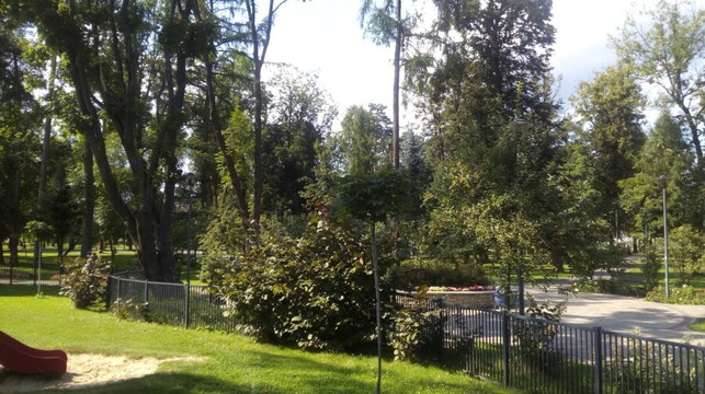 The City Park. Adam Mickiewicz