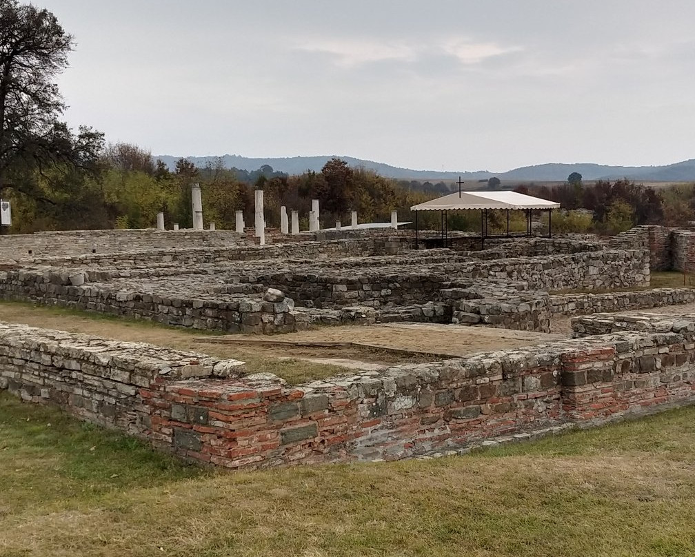 Romuliana, Roman palace at entrance景点图片