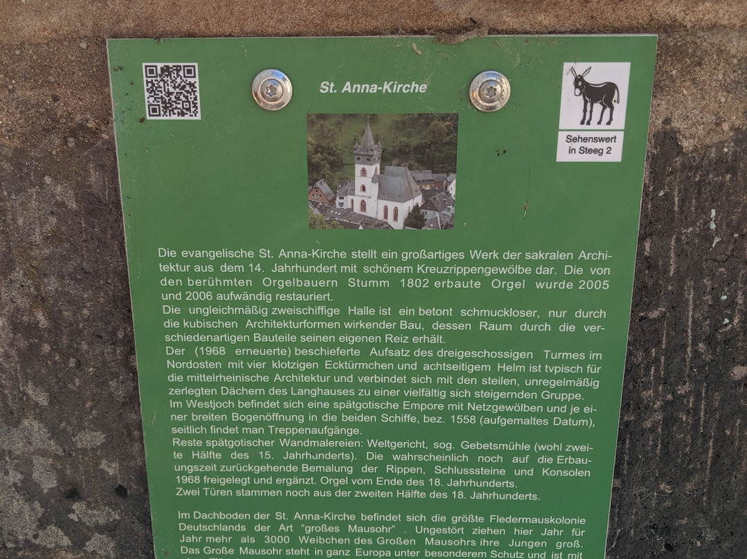 Steeg Annakirche-巴哈拉赫必去景点