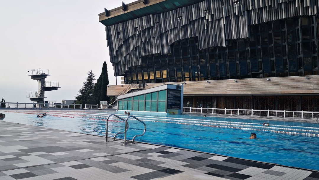 Swimming Pool of the Hotel Yalta Intourist-雅尔达必去景点