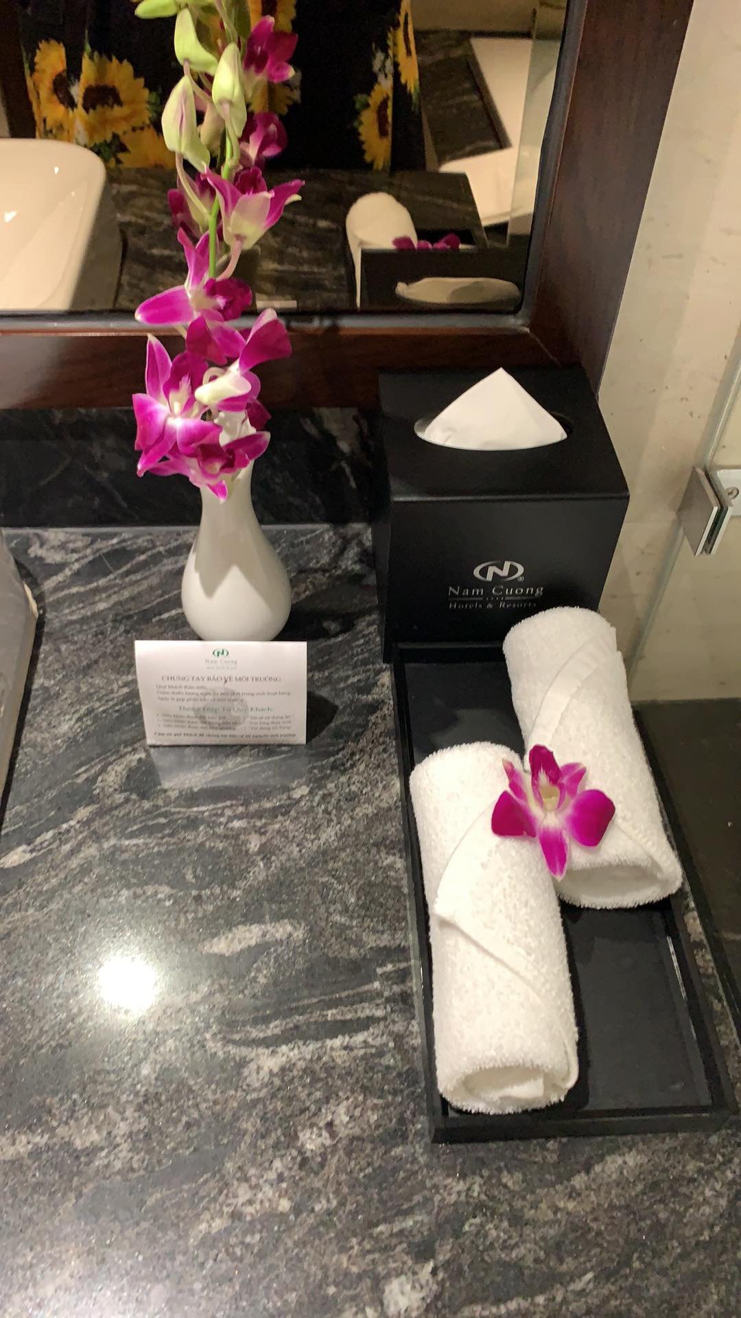 Nam Cuong Nam Dinh Hotel-浴室