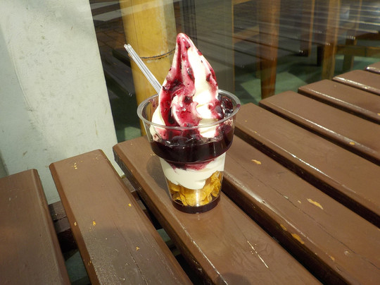 元祖 川根茶ソフト