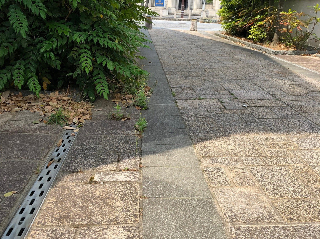 Heart Stone Pavement-松江市必去景点