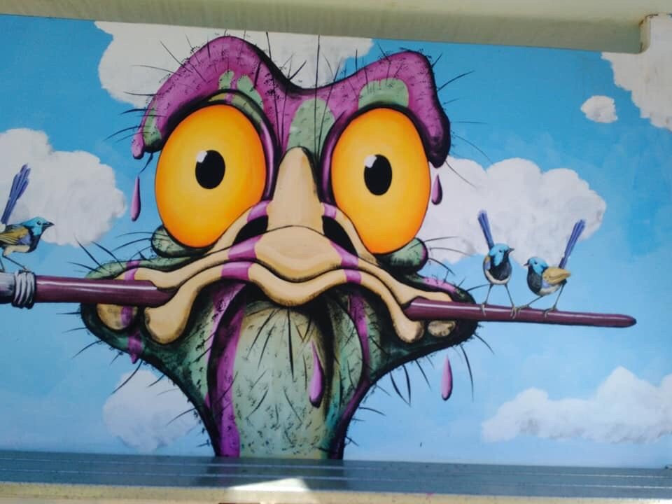 Bourbah Street Murals