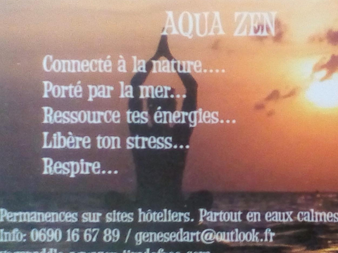 yoga paddle aqua zen-Le Gosier必去景点