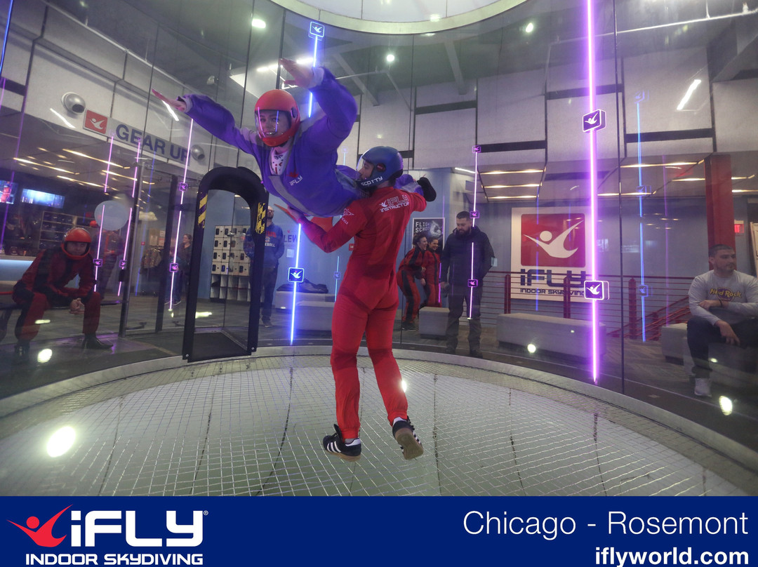 iFLY Indoor Skydiving - Chicago Rosemont-罗斯蒙特必去景点