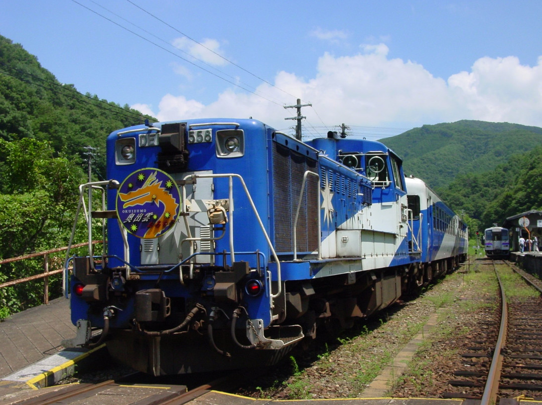 The Izumo Orochi-Kisuki Line Torokko Train-云南市必去景点