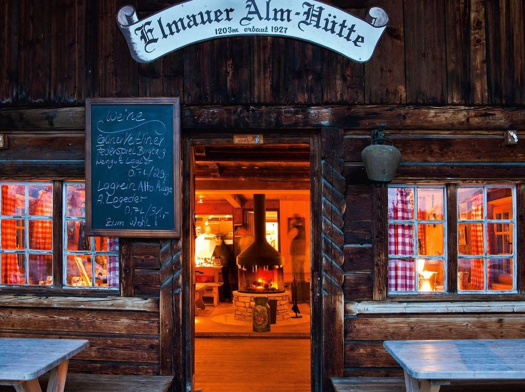 Elmau餐馆和美食-Elmauer Alm