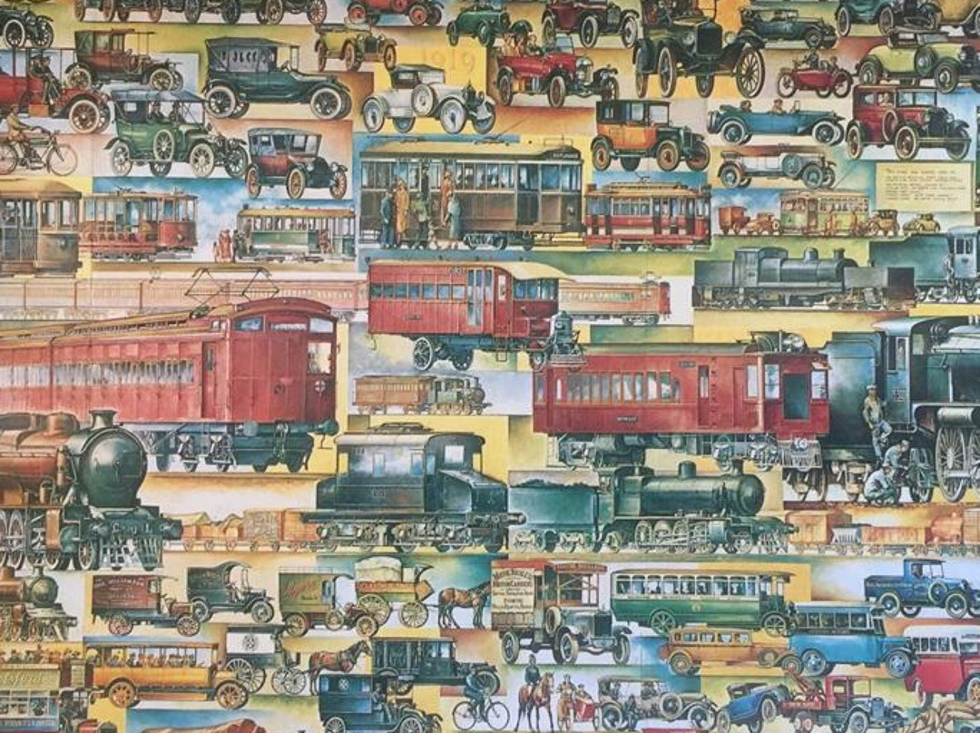 History of Transport Mural景点图片