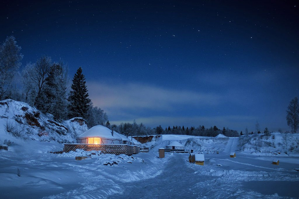 Yurt Glam Camping/Eco-Hotel Yurt Complex