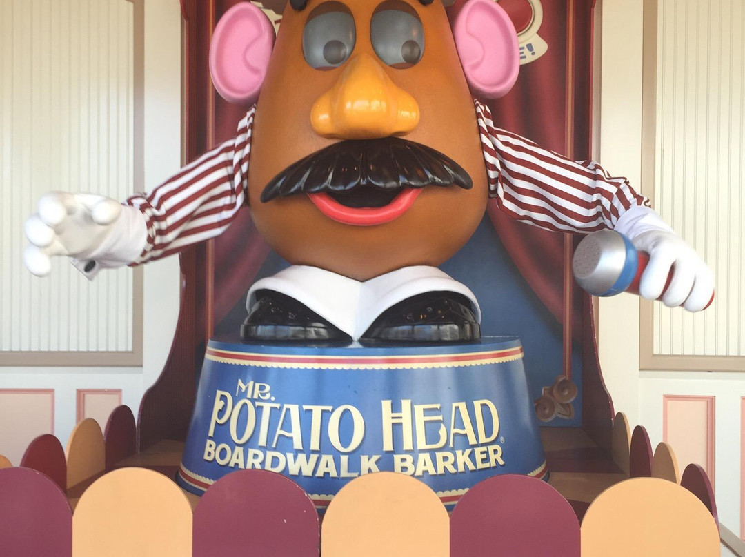 Toy Story Midway Mania!-阿纳海姆必去景点