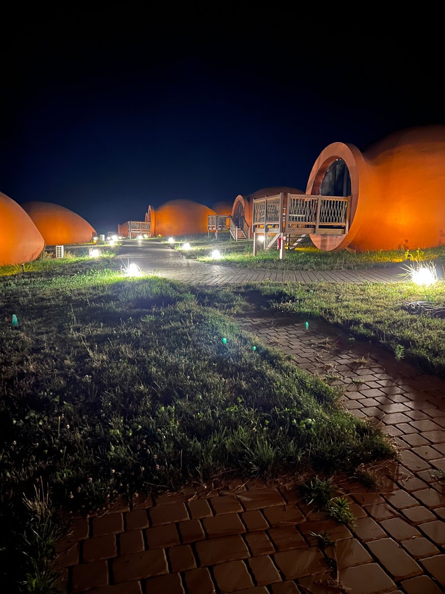 Hotel Qvevrebi-浴室