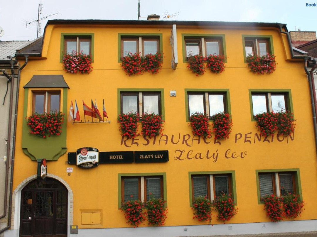斯维塔维酒店住宿-Hotel Zlaty Lev