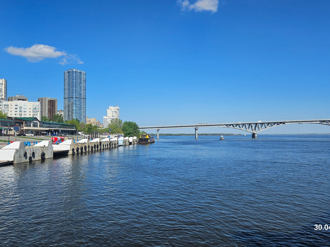 Highway Bridge Saratov - Engels-萨拉托夫必去景点