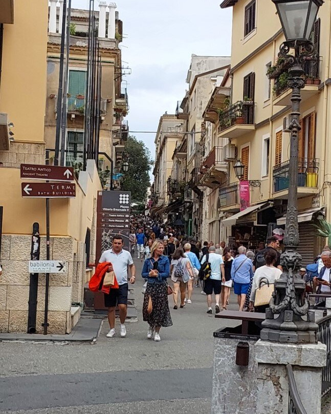 Via Teatro Greco-陶尔米纳必去景点