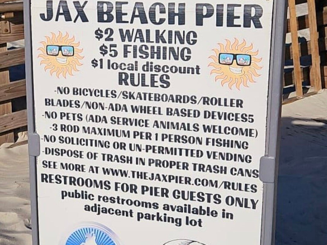 Jacksonville Beach Pier-杰克逊维尔海滩必去景点