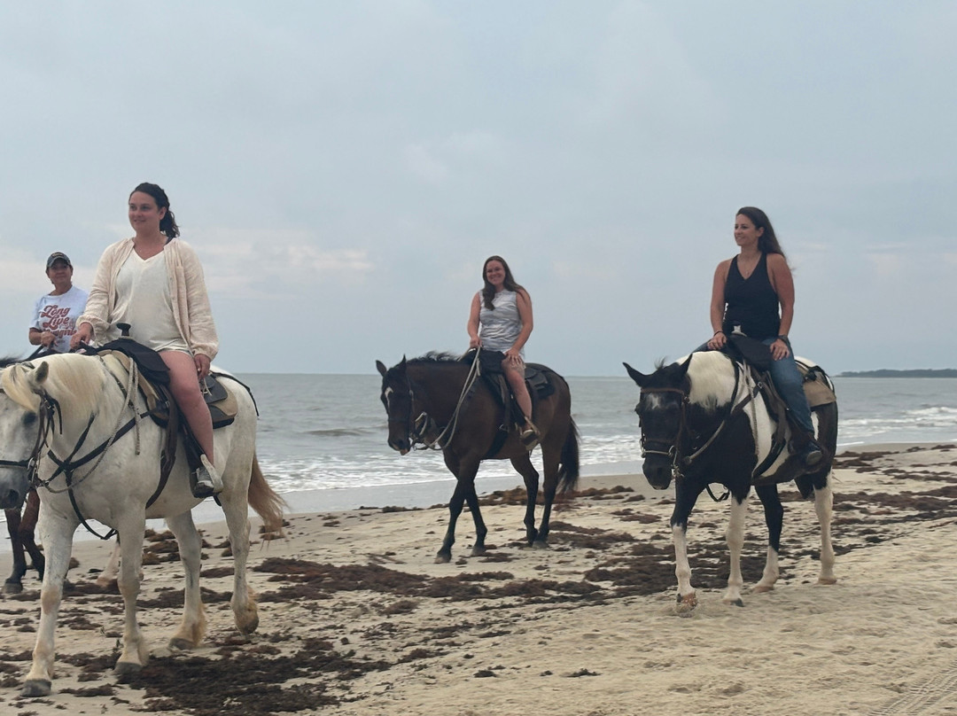 Broke A Toe Horseback Riding on the Beach-Cape San Blas必去景点