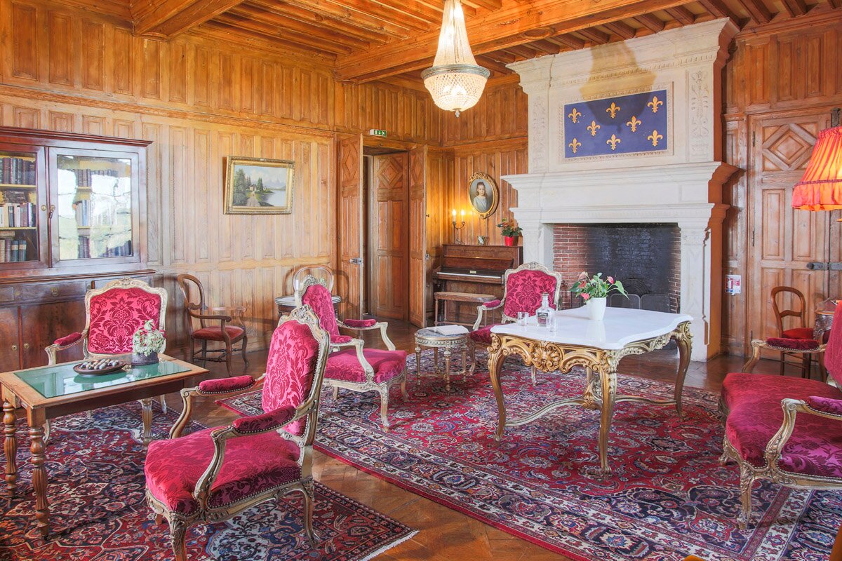 Hôtel Château de La Côte-浴室