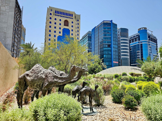 Sculpture “on The Way”