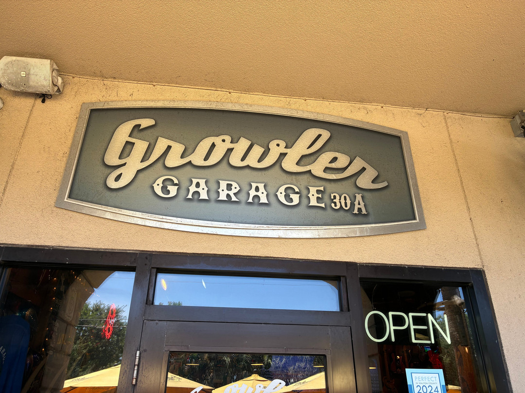 Growler Garage 30A-圣罗萨海滩必去景点