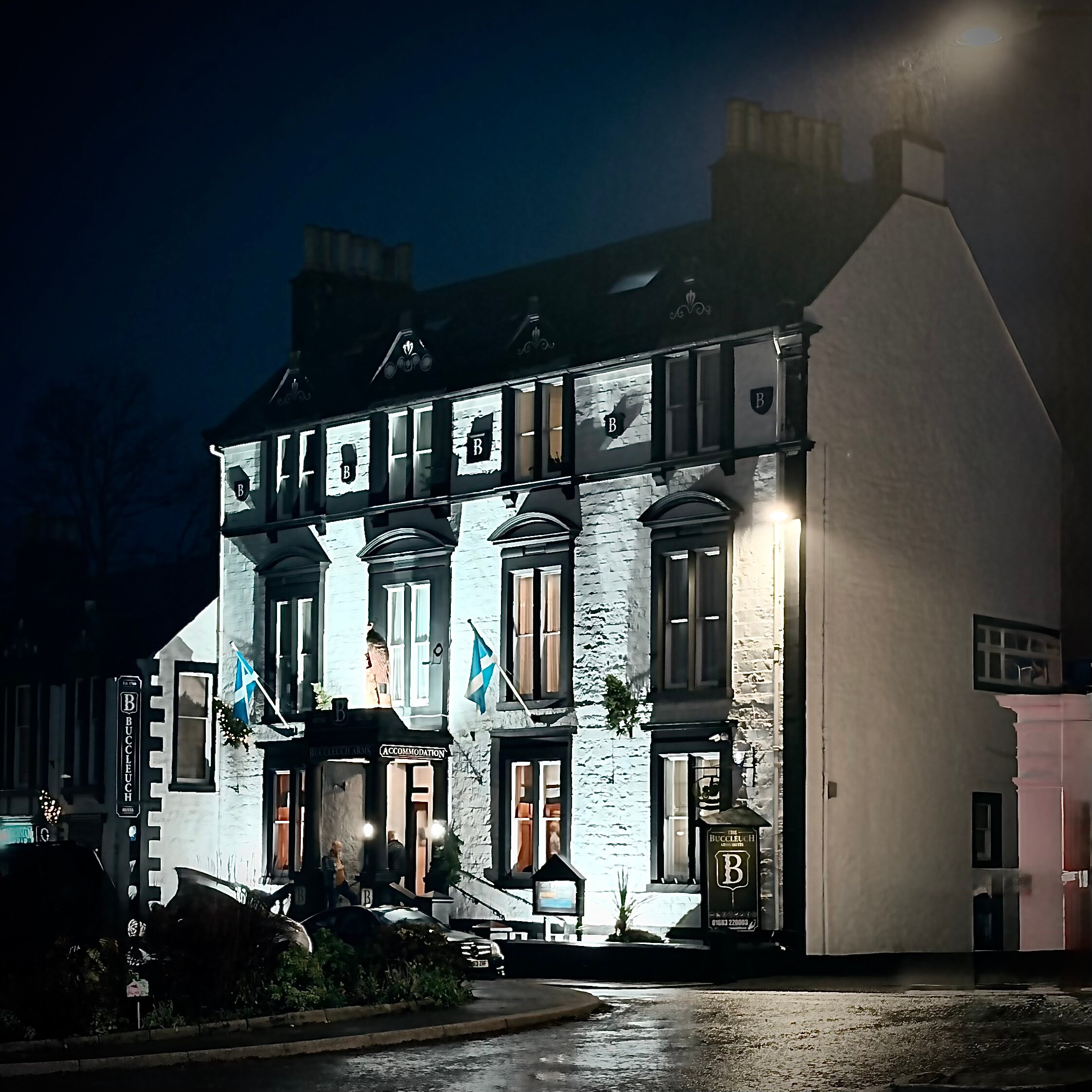 Buccleuch Arms Hotel-浴室