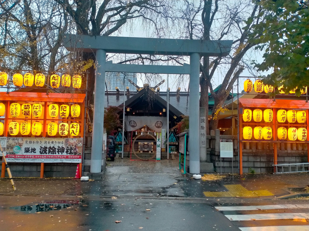 Namiyoke Inari Shrine-Tsukiji必去景点
