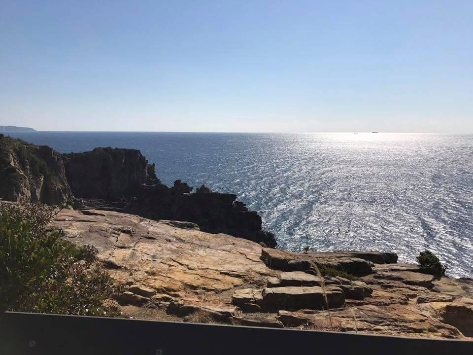Sandambeki Rock Cliff-白滨町必去景点