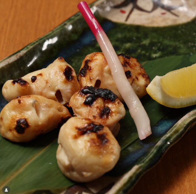 のど黒のあくび