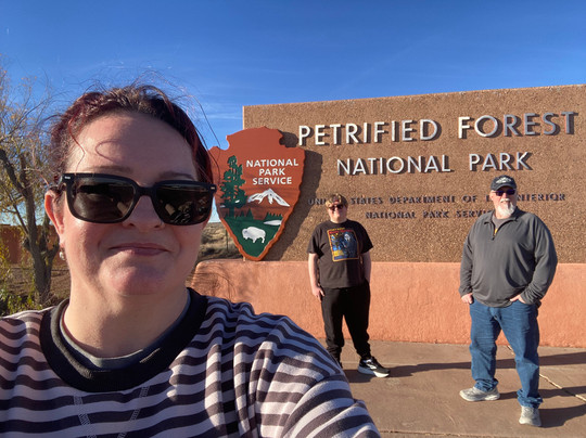 Petrified Forest National Park-霍尔布鲁克必去景点