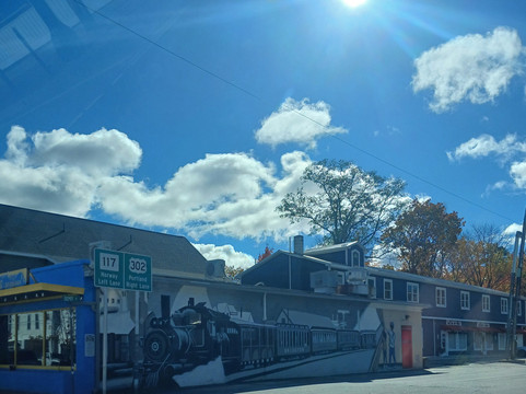 Mural Bridgton and Saco River Railroad
