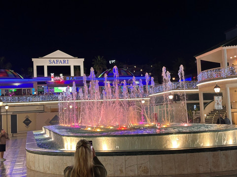 Fountain Las Americas-美洲海滩必去景点