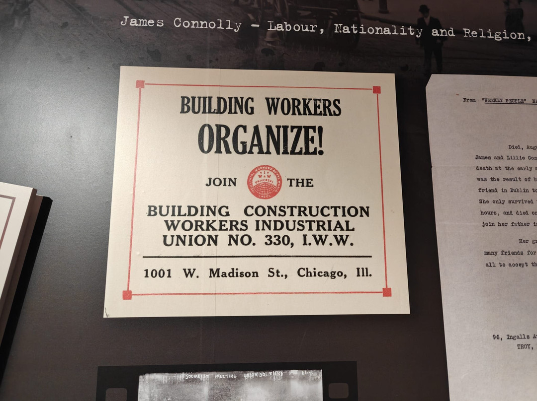 Áras Uí Chonghaile, James Connolly Visitor Centre-贝尔法斯特必去景点