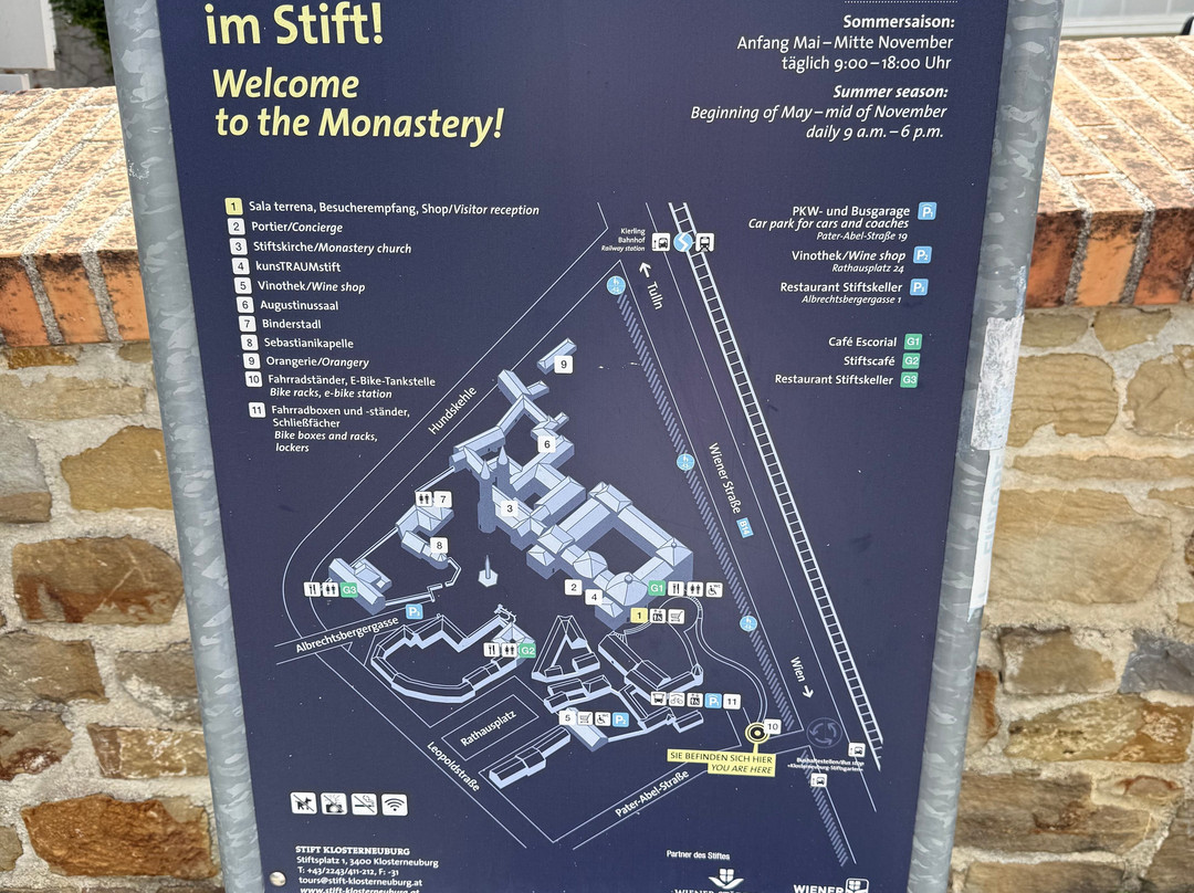 Stift Klosterneuburg-克罗斯腾新堡必去景点