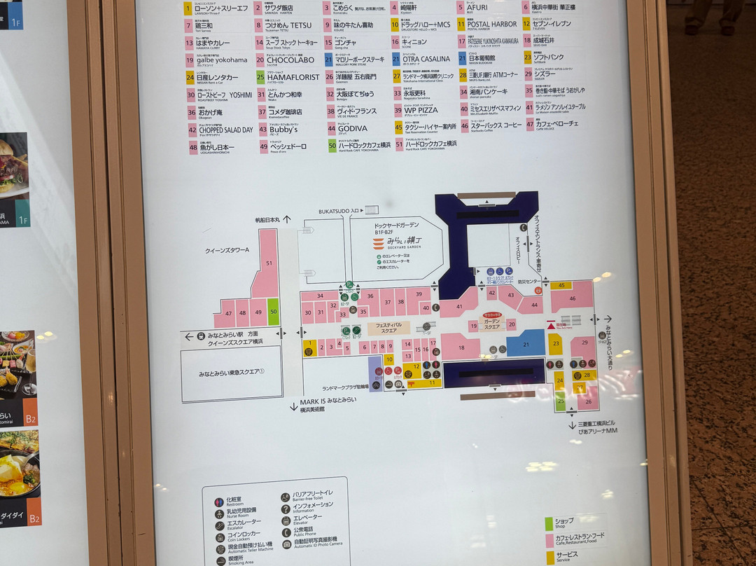 Landmark Plaza-Minatomirai必去景点