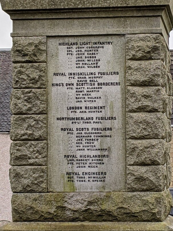 War Memorial-Bathgate必去景点