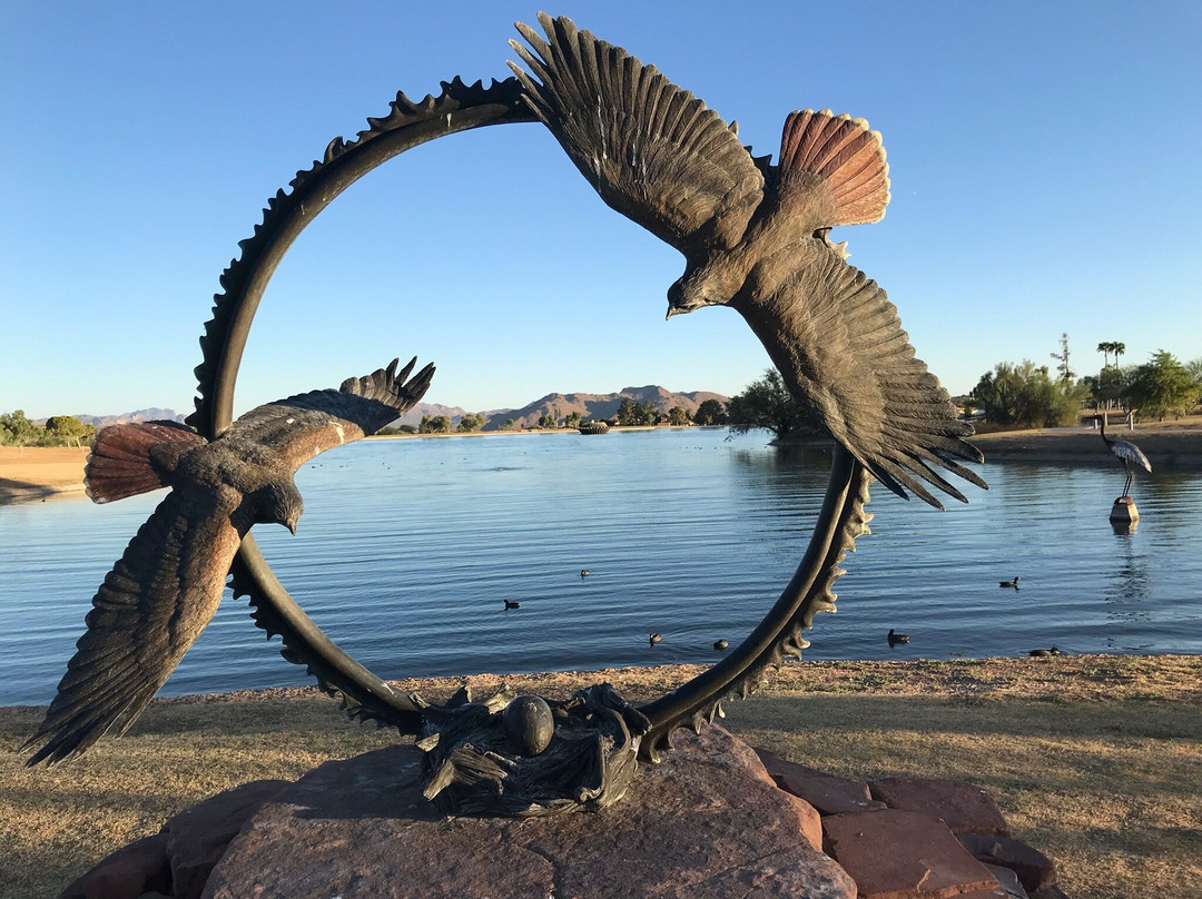 Fountain Hills Lake Overlook Trail-Fountain Hills必去景点