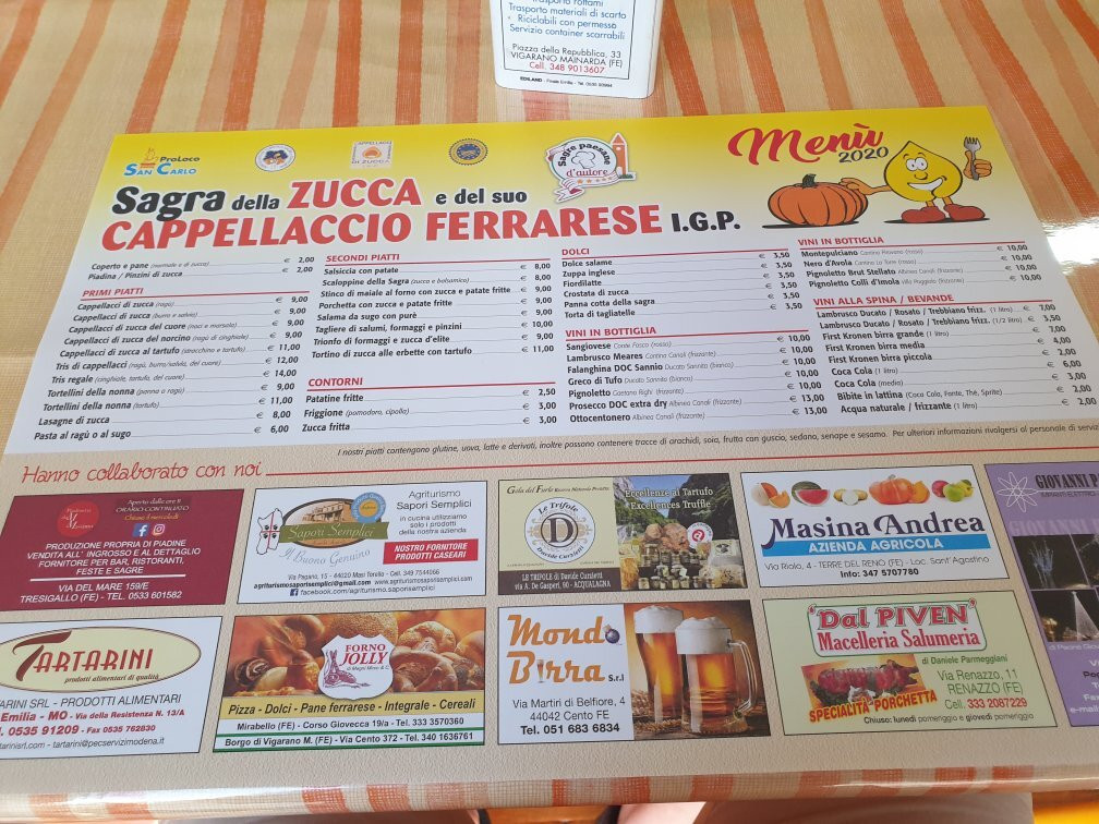 Sagra Della Zucca E Del Suo Cappellaccio Ferrarese Igp景点图片