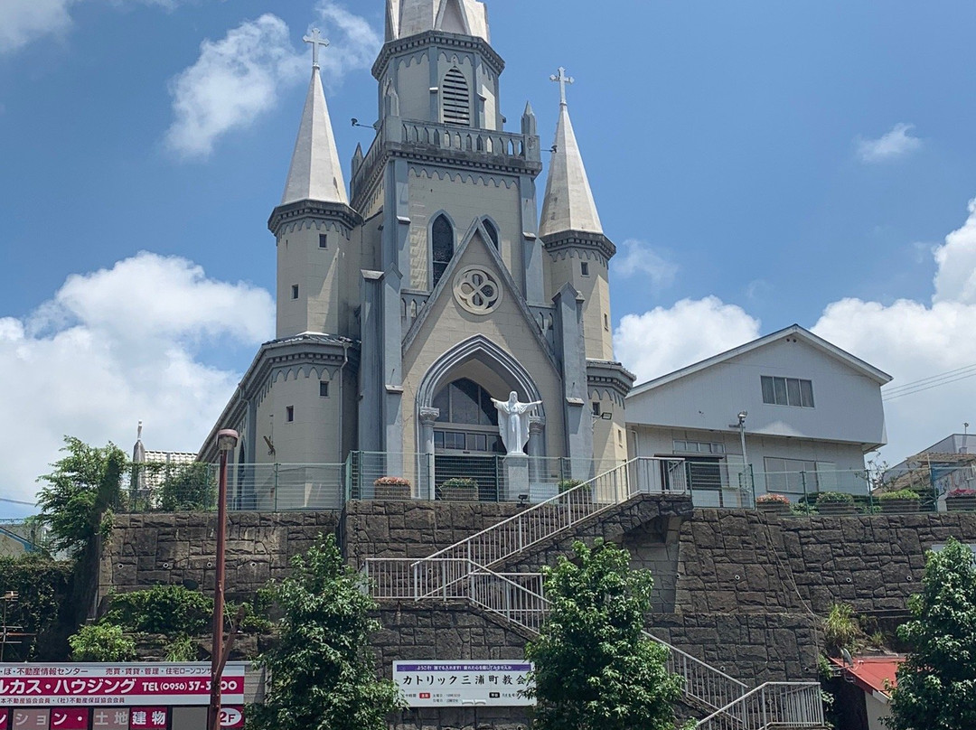 Miuracho Catholic Church-佐世保市必去景点