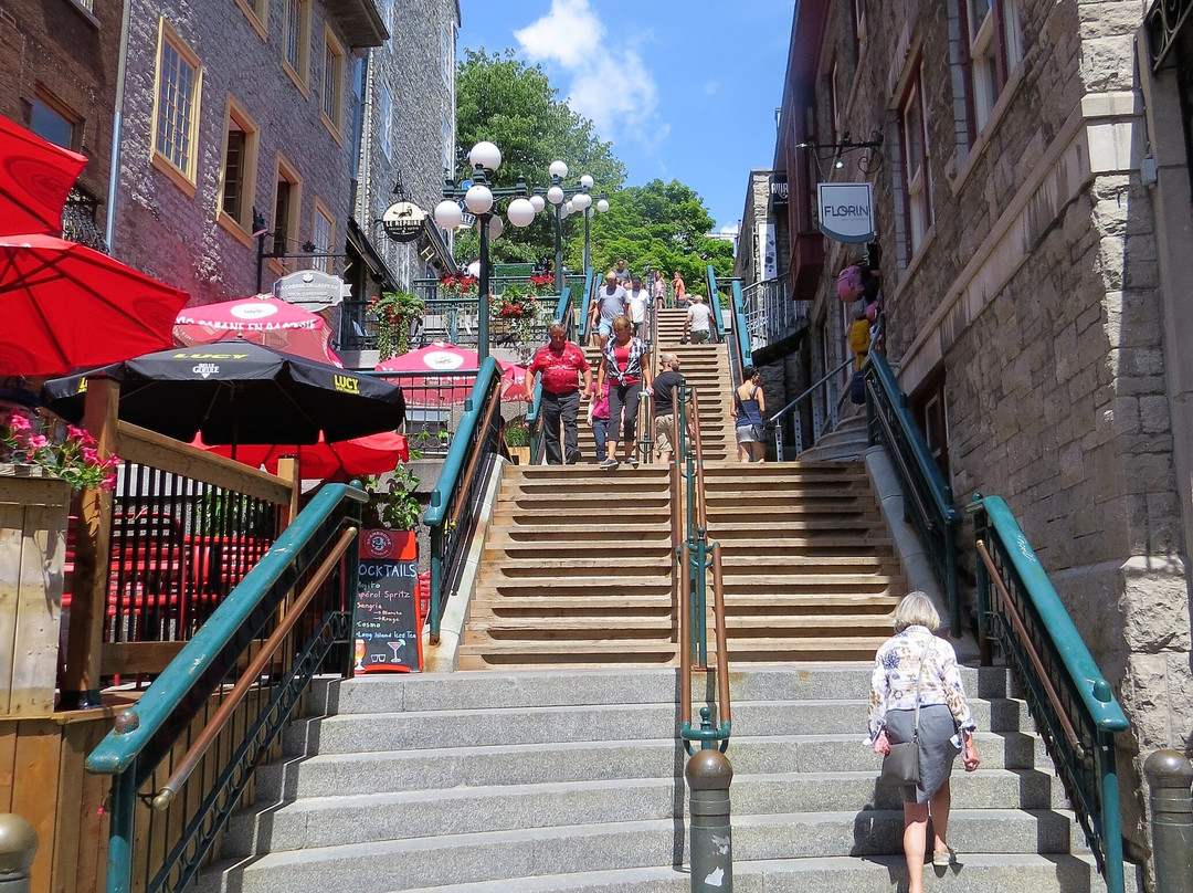 Breakneck Steps (L'Escalier Casse-Cou)-魁北克市必去景点