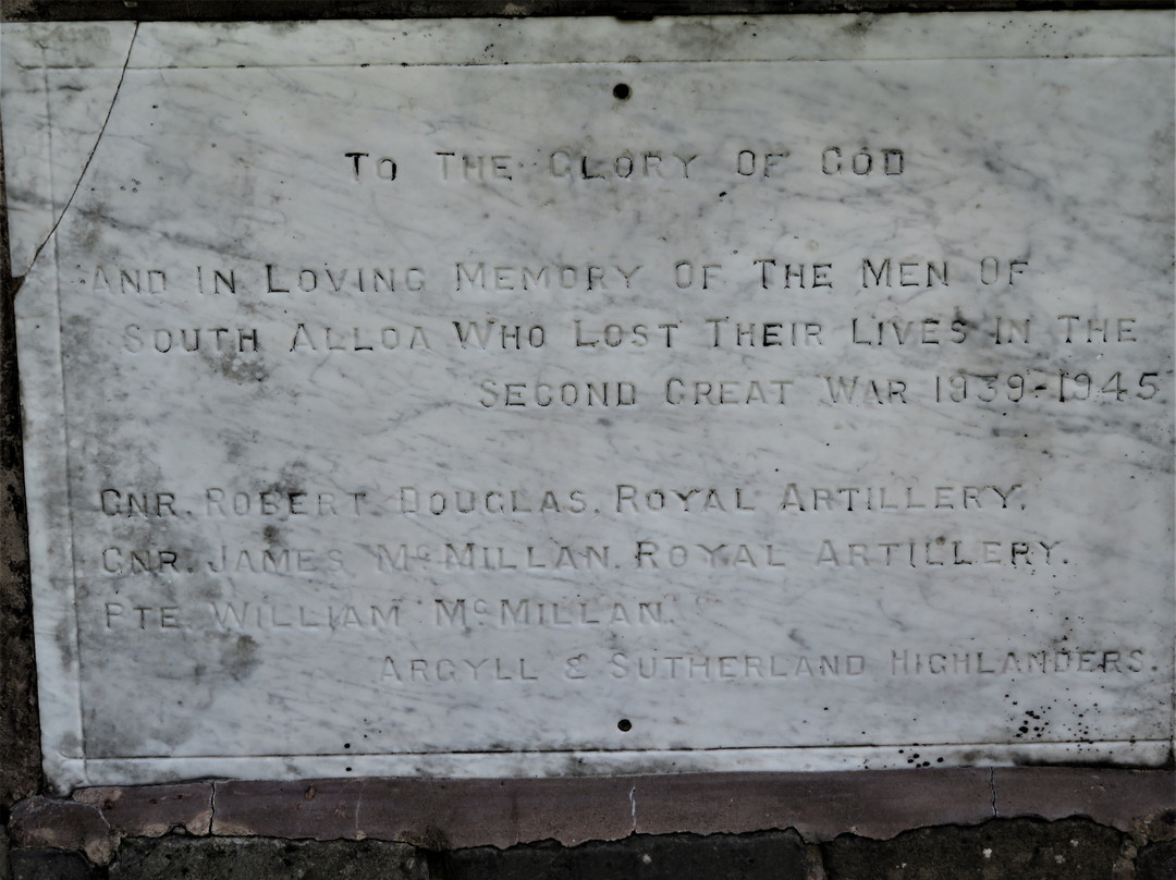 South Alloa War Memorial-南昆斯费里必去景点