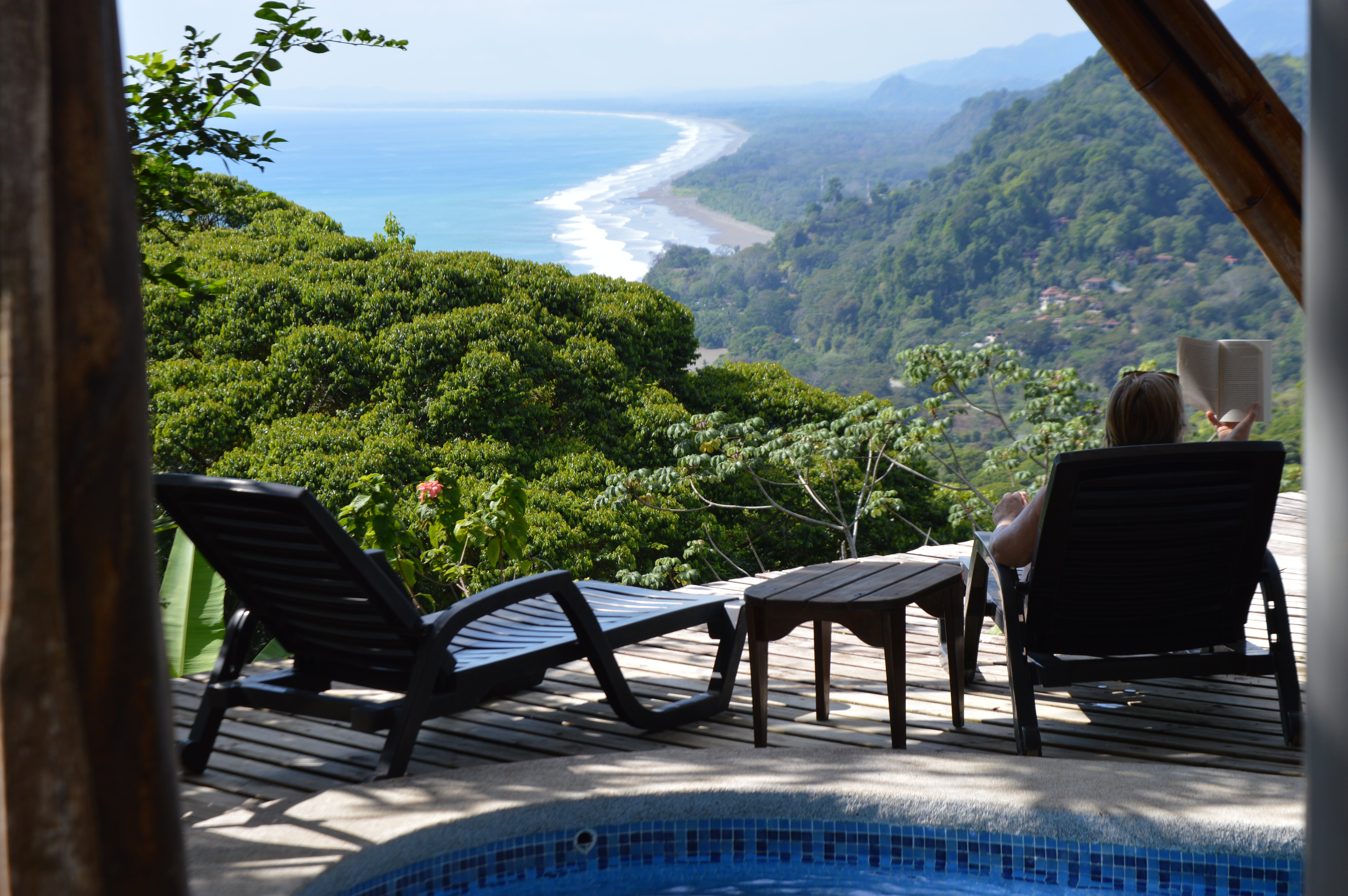 Pacific Edge Eco Lodge-浴室