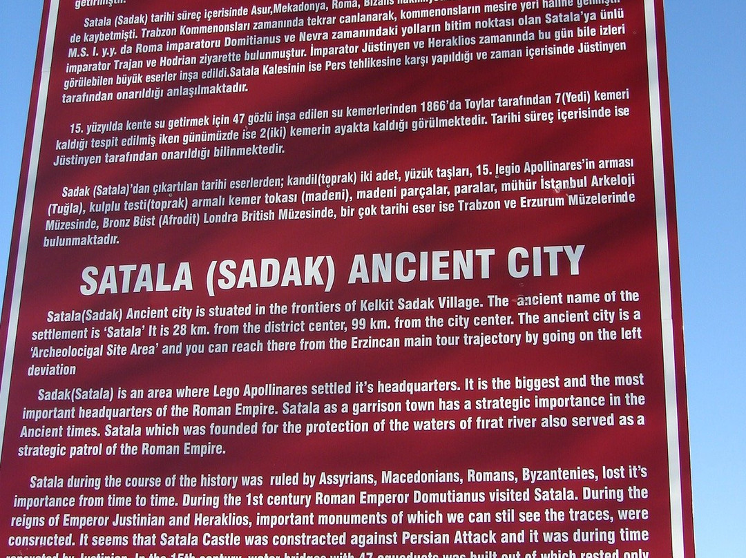 Satala (Sadak) Antik Kenti景点图片