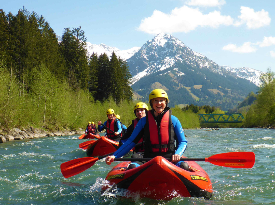 MAP-Erlebnis - Canyoning und Rafting Allgäu