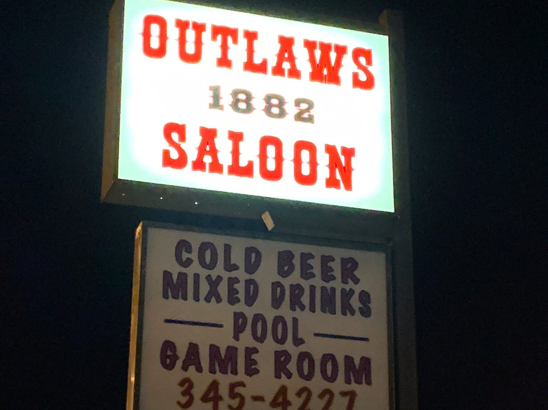 Outlaws 1882 Saloon-McCook必去景点